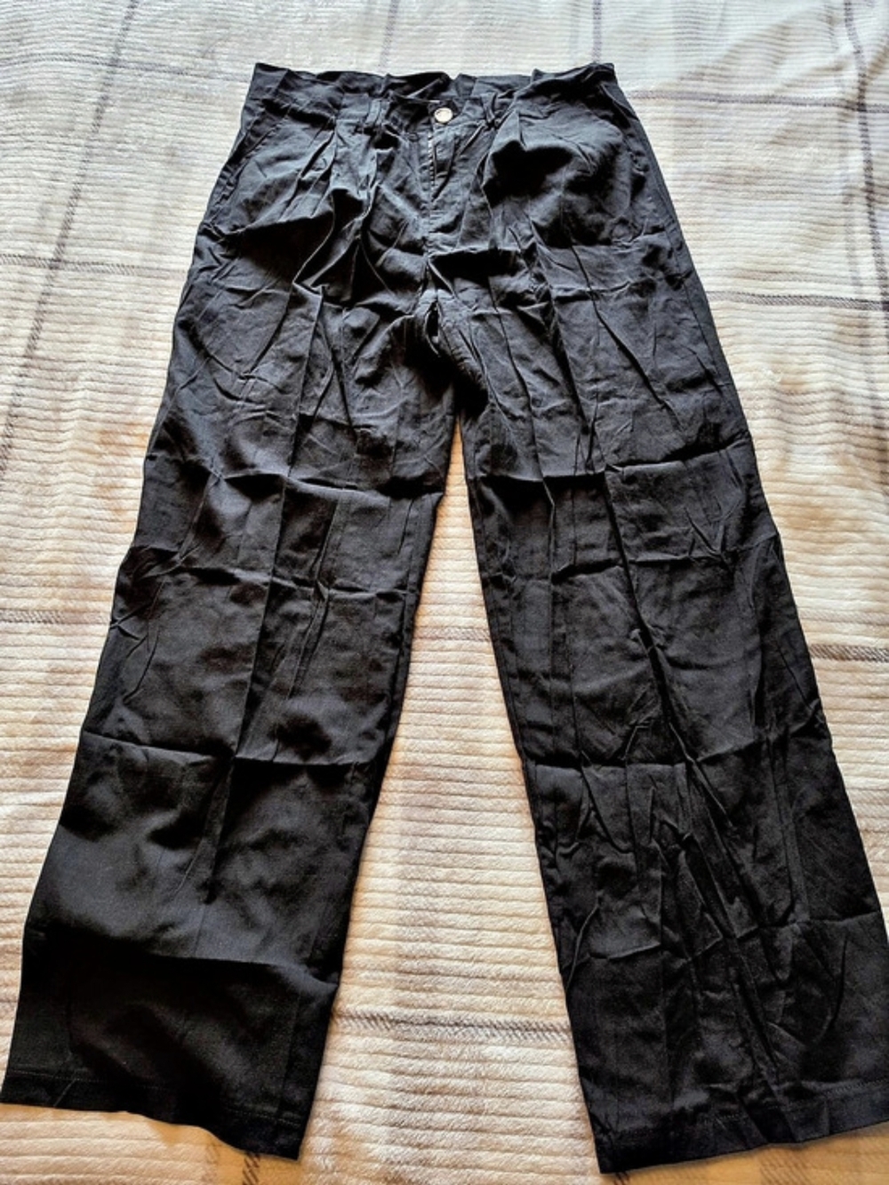 Black Wide Leg Pants Size XL Like New